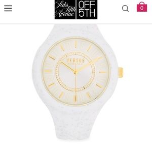 Versus Versace white watch